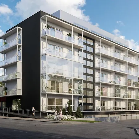 Apartment Tempus Te Aparts With Balcony Parnu