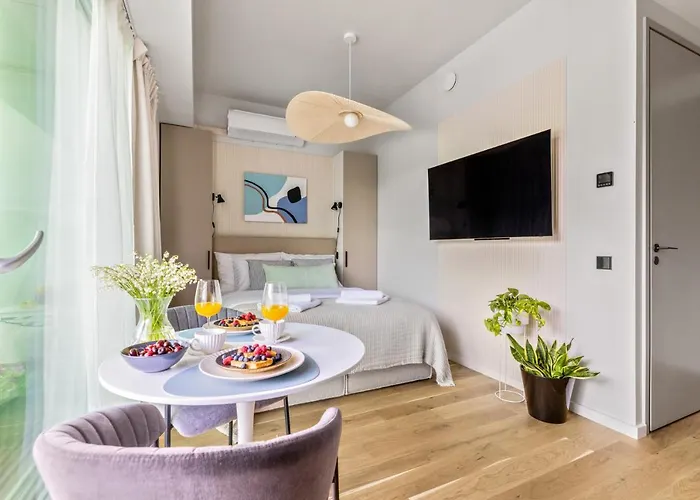 Tempus Te Aparts With Balcony Apartamento Pärnu