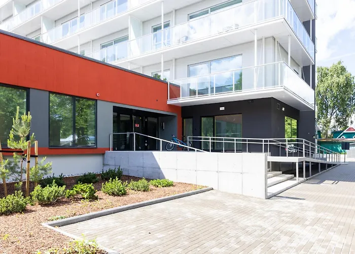 Tempus Te Aparts With Balcony Apartamento Pärnu